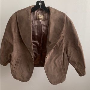 Bolero suede jacket